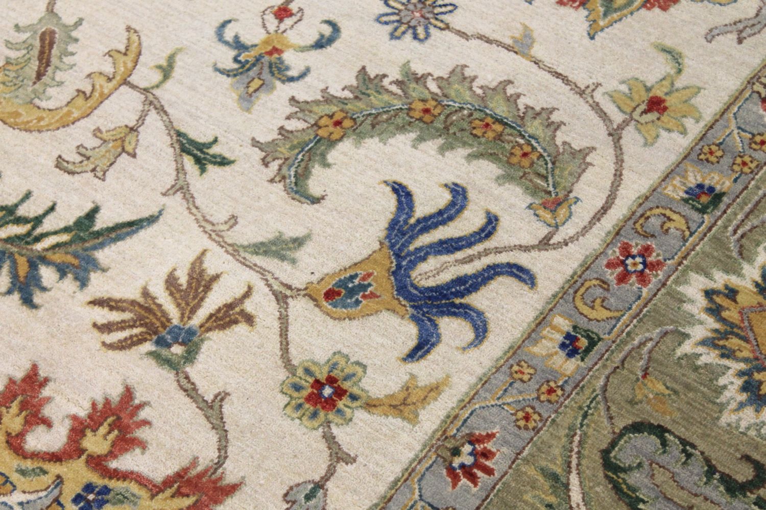 10x14 Traditional Hand Knotted Wool Area Rug - MR030244