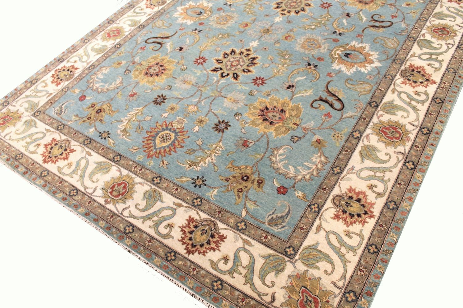 9x12 Traditional Hand Knotted Wool Area Rug - MR030245
