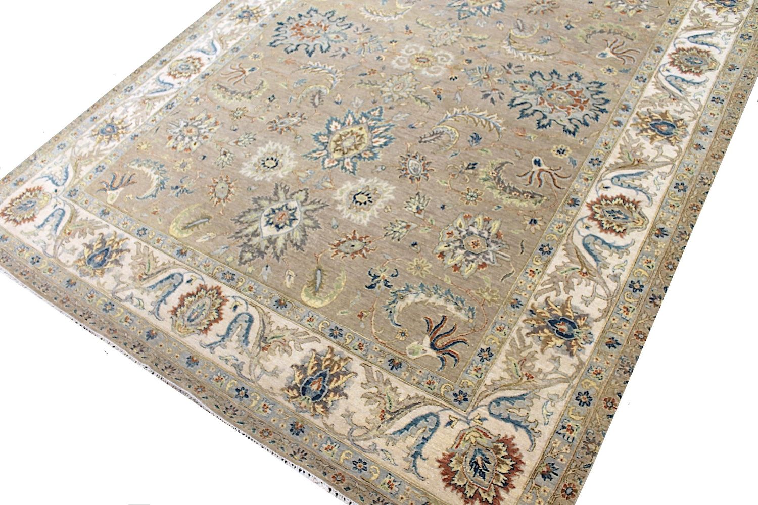 9x12 Traditional Hand Knotted Wool Area Rug - MR030246