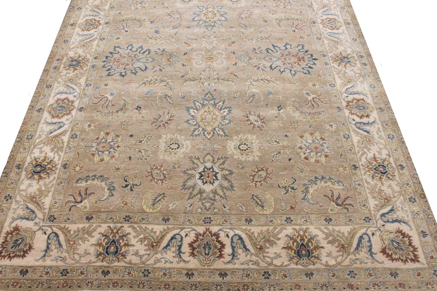 9x12 Traditional Hand Knotted Wool Area Rug - MR030246