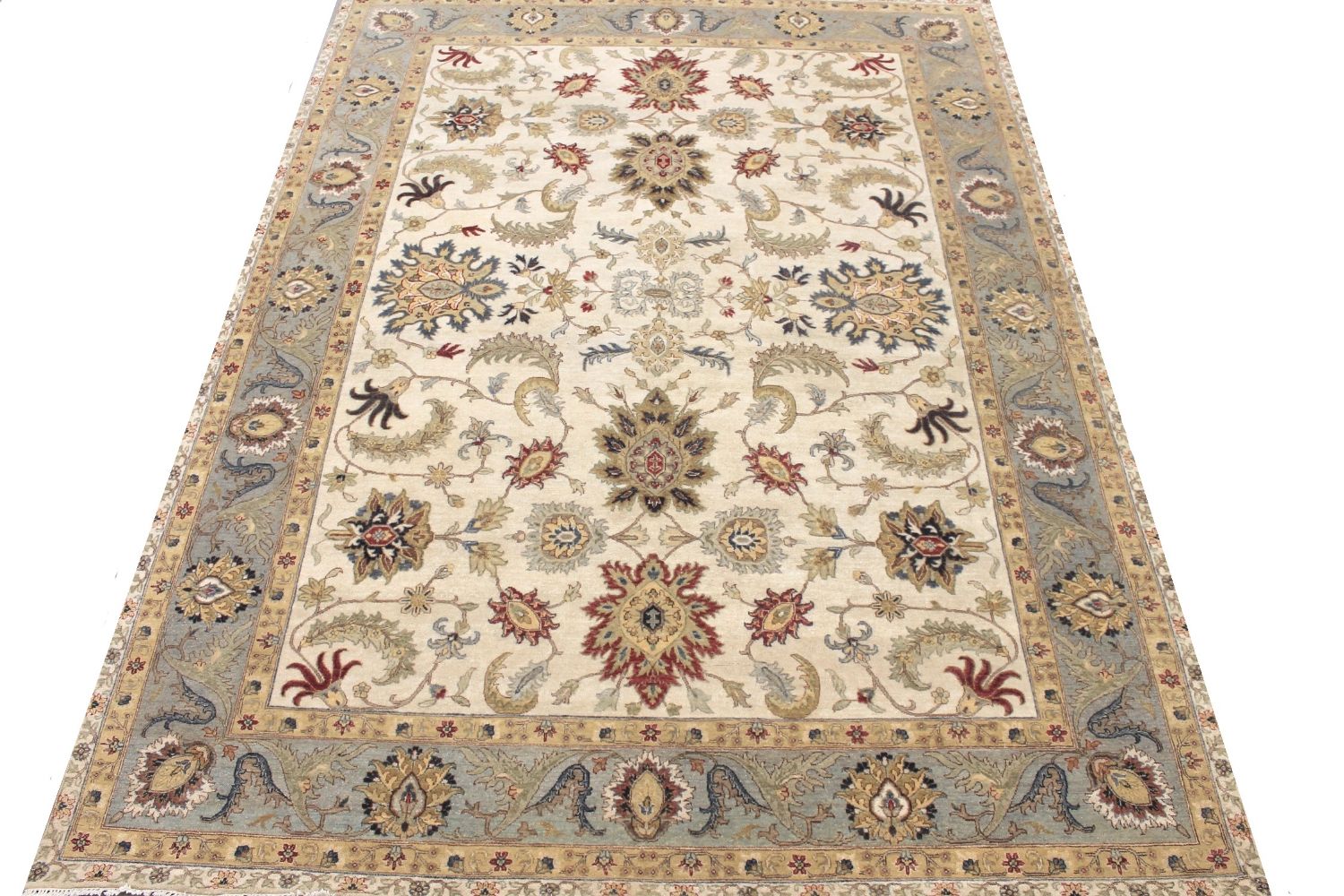 9x12 Traditional Hand Knotted Wool Area Rug - MR030247