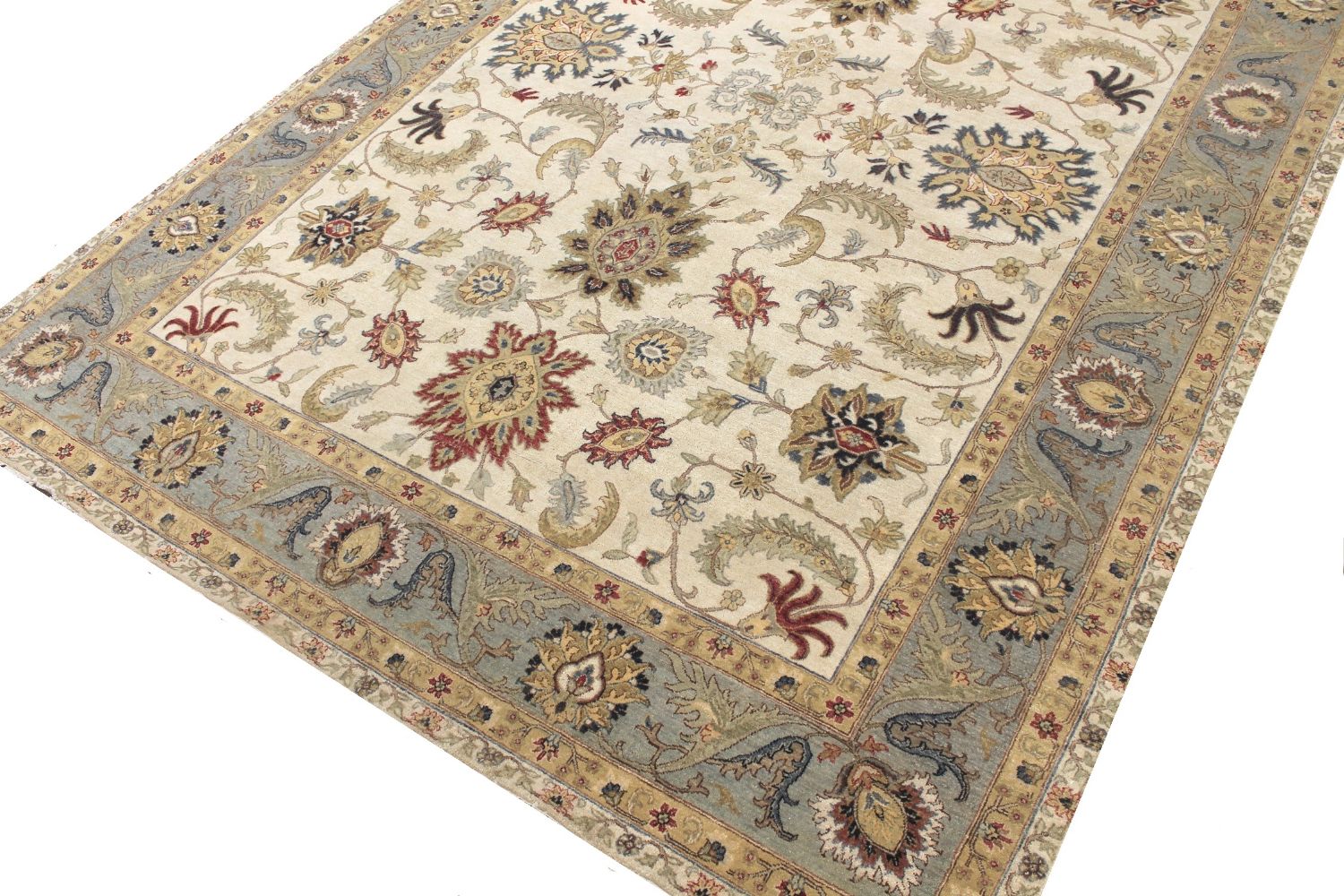 9x12 Traditional Hand Knotted Wool Area Rug - MR030247