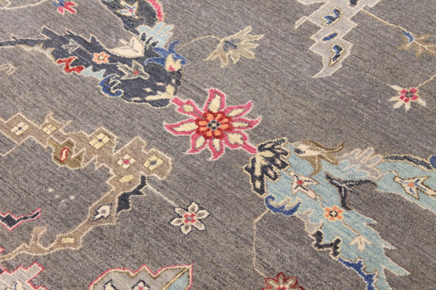 9x12 Traditional Hand Knotted Wool Area Rug - MR030252