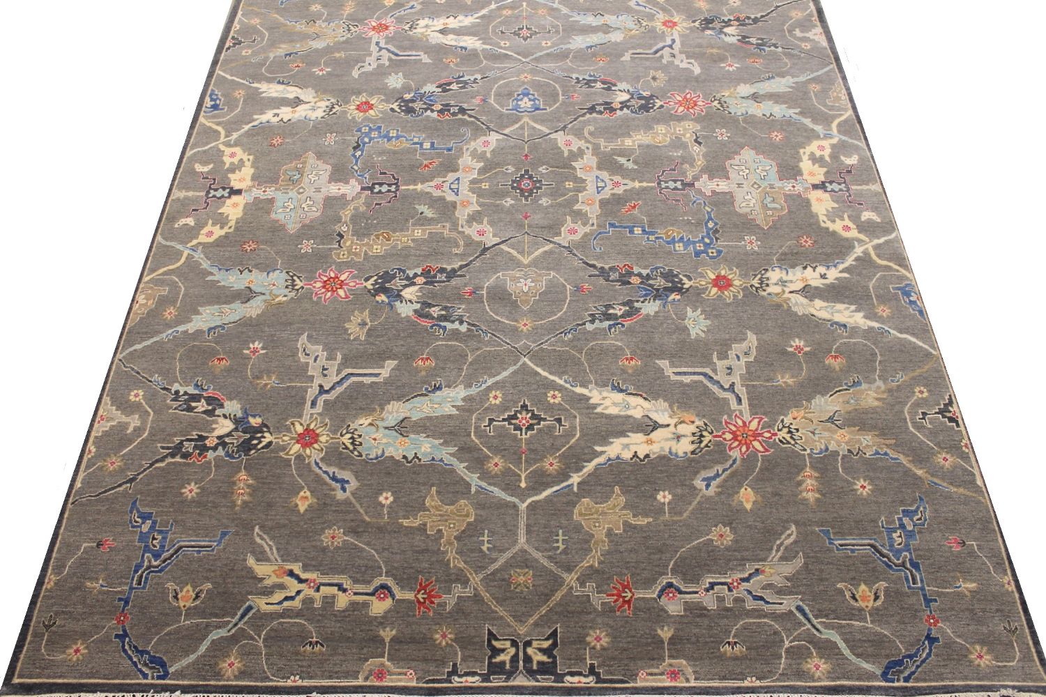 9x12 Traditional Hand Knotted Wool Area Rug - MR030252