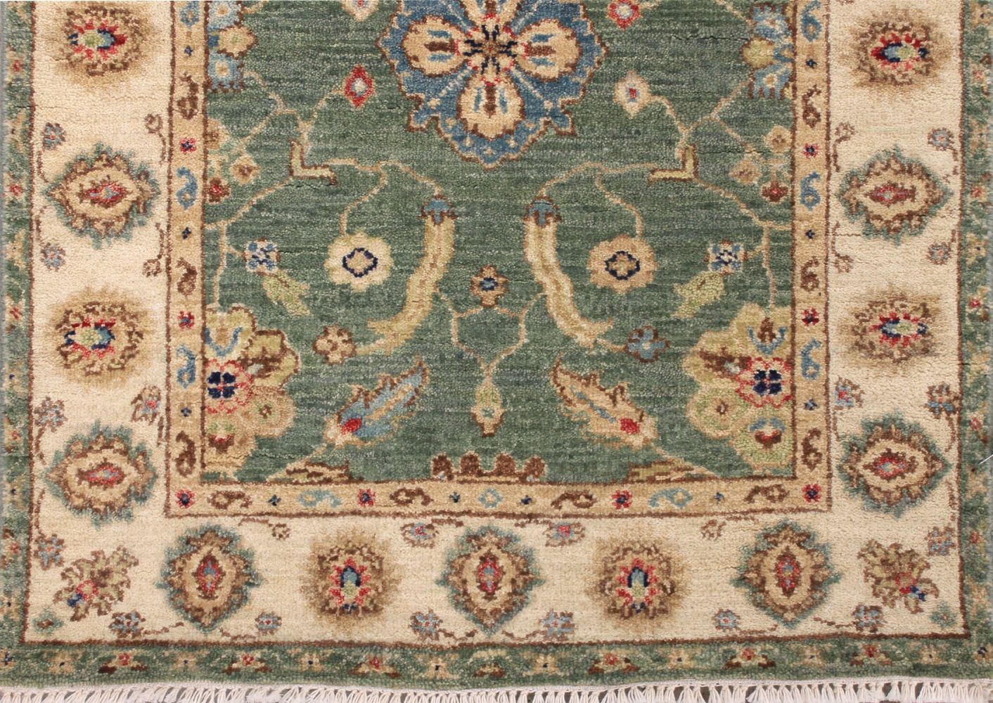8 ft. Runner Traditional Hand Knotted Wool Area Rug - MR030262