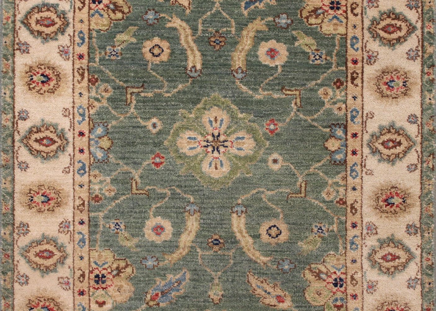 8 ft. Runner Traditional Hand Knotted Wool Area Rug - MR030262