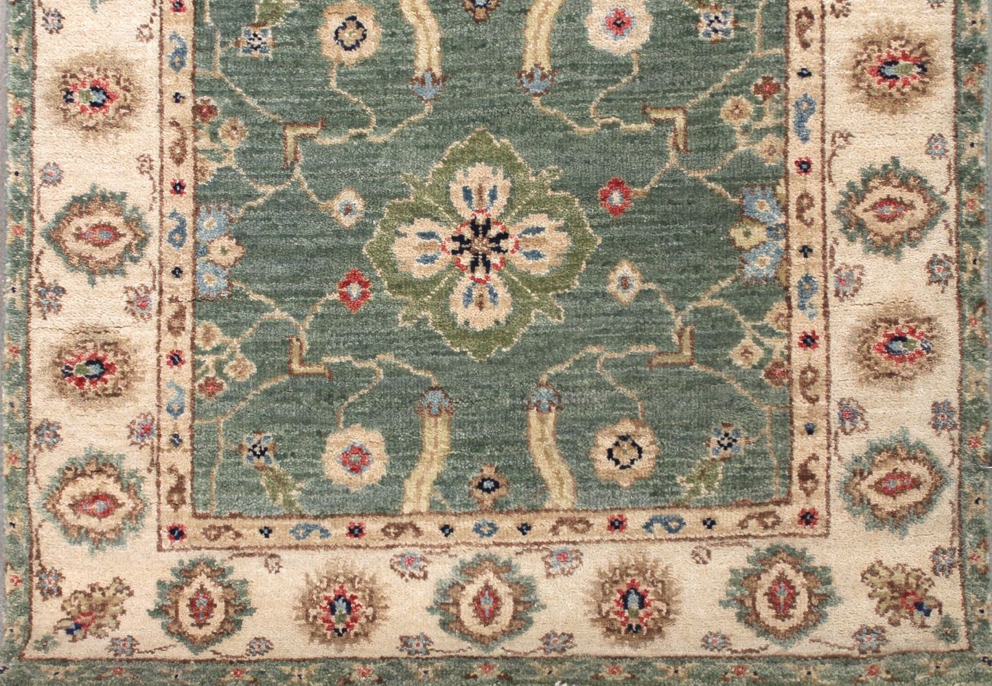 12 ft. Runner Traditional Hand Knotted Wool Area Rug - MR030268