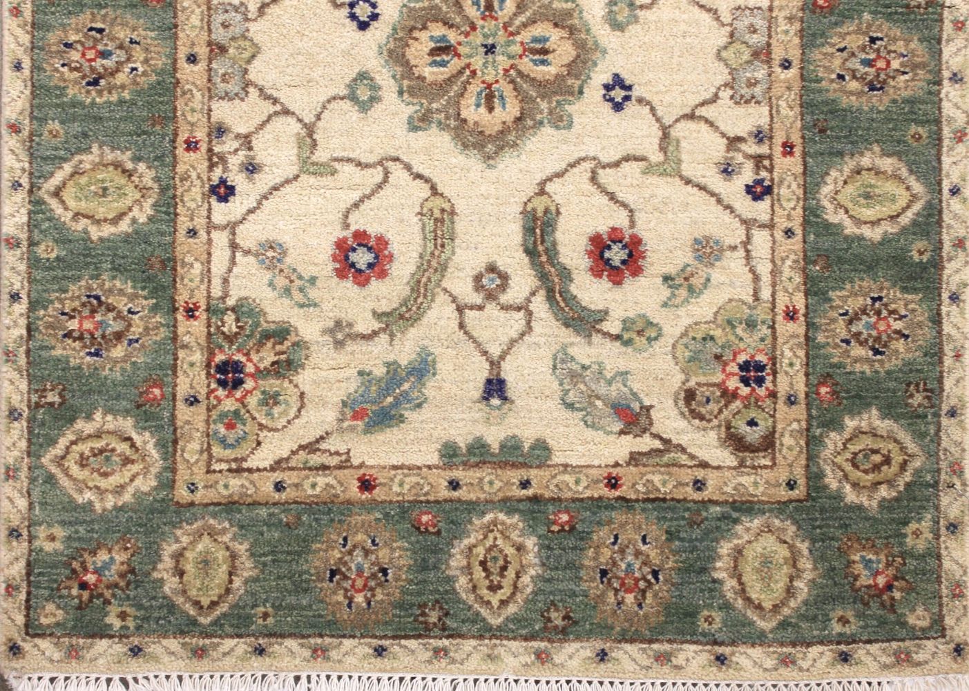8 ft. Runner Traditional Hand Knotted Wool Area Rug - MR030269