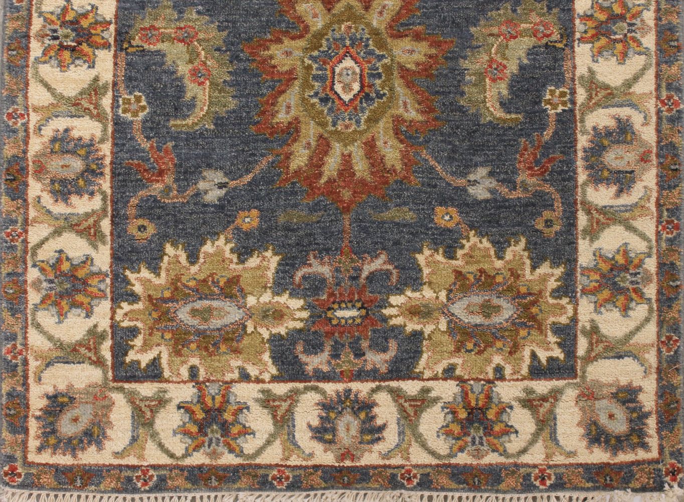 8 ft. Runner Traditional Hand Knotted Wool Area Rug - MR030278