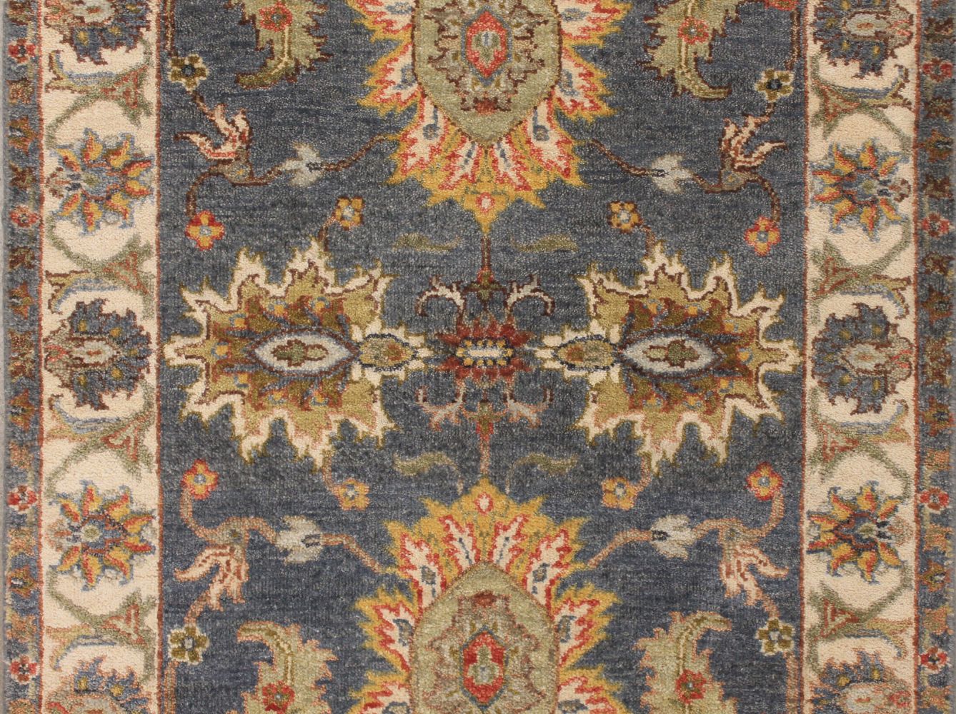 8 ft. Runner Traditional Hand Knotted Wool Area Rug - MR030278
