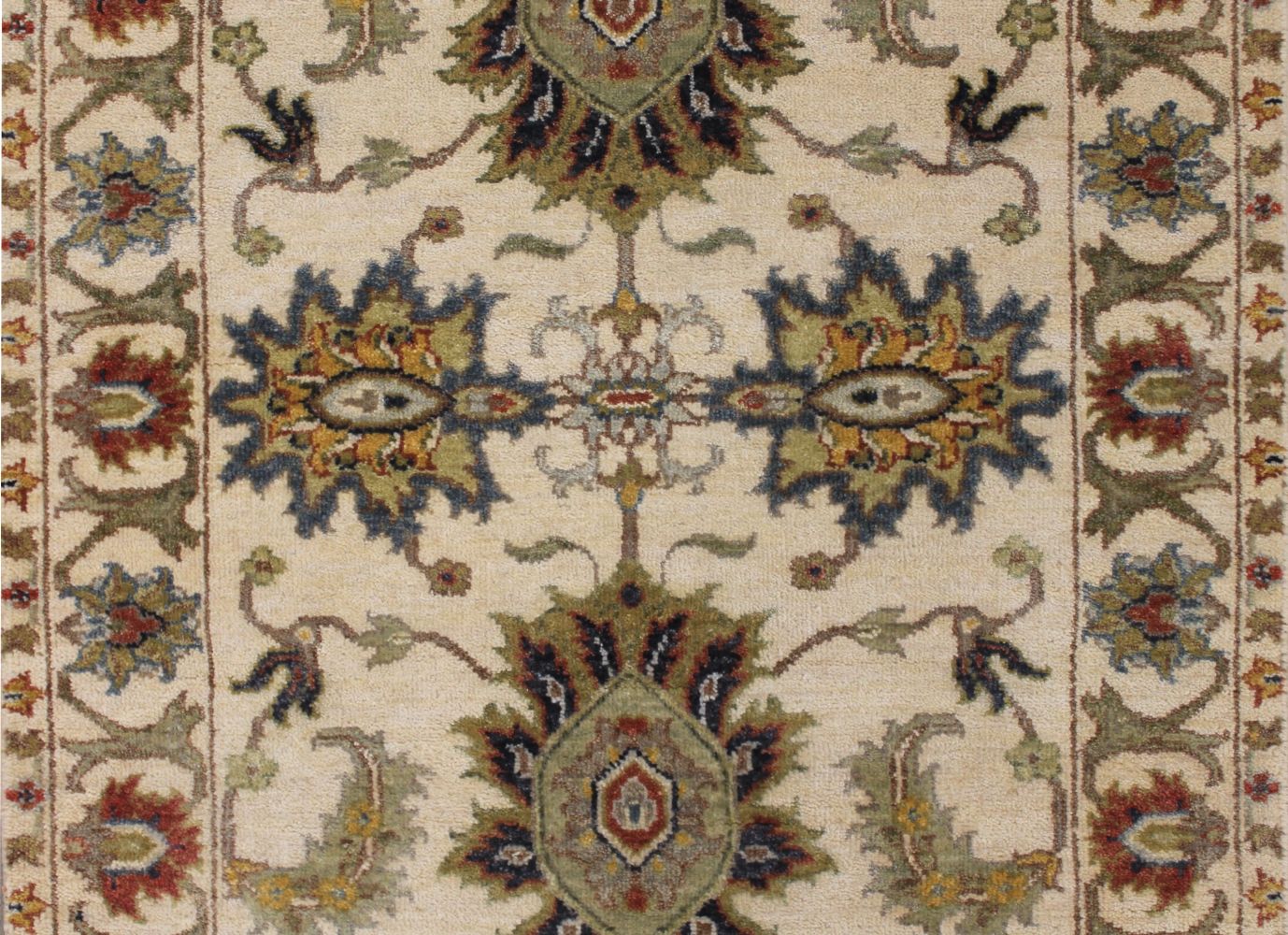 10 ft. Runner Traditional Hand Knotted Wool Area Rug - MR030281