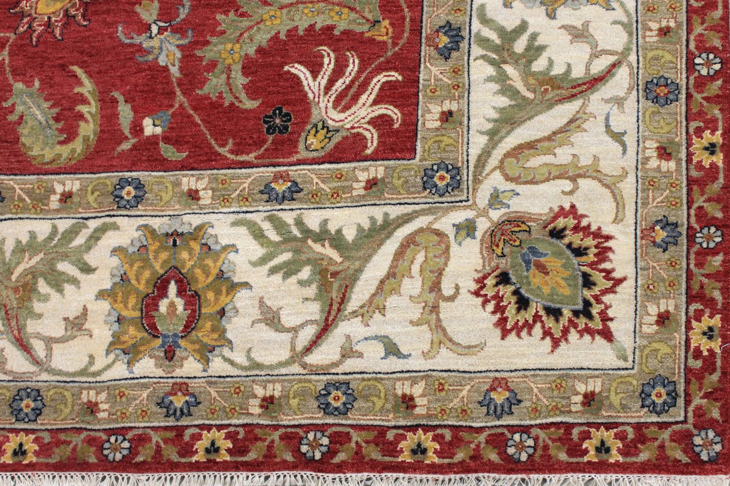 10x14 Traditional Hand Knotted Wool Area Rug - MR030287