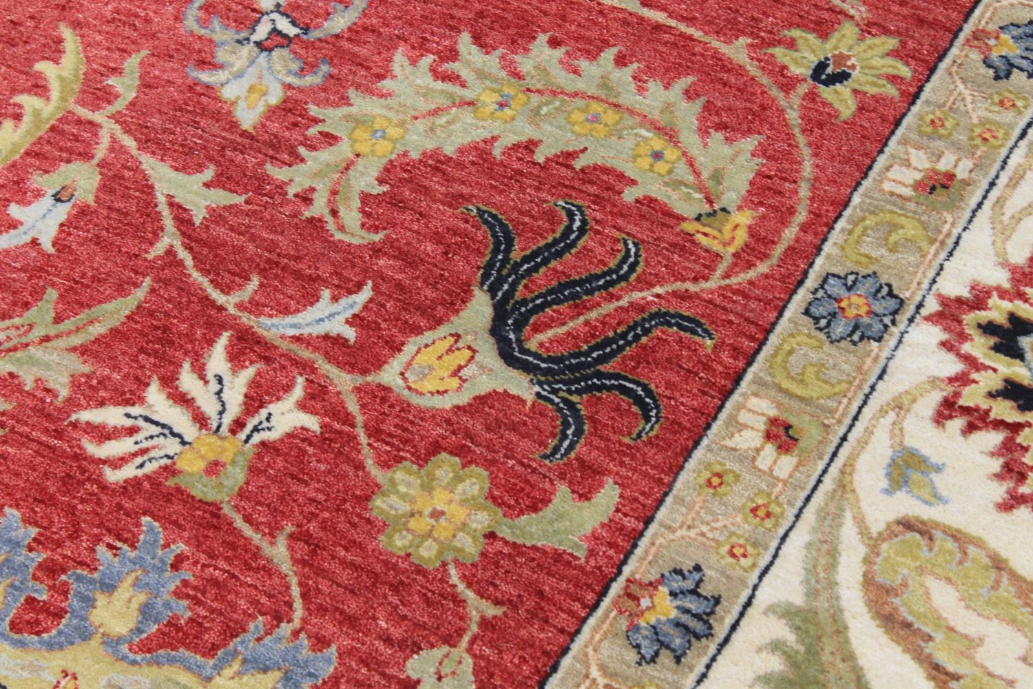 10x14 Traditional Hand Knotted Wool Area Rug - MR030287