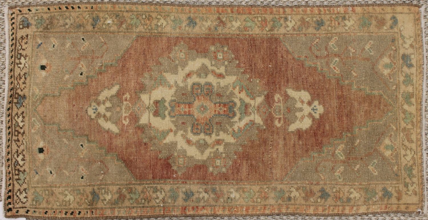 2X3 Anatolia Hand Knotted Wool Area Rug - MR030344
