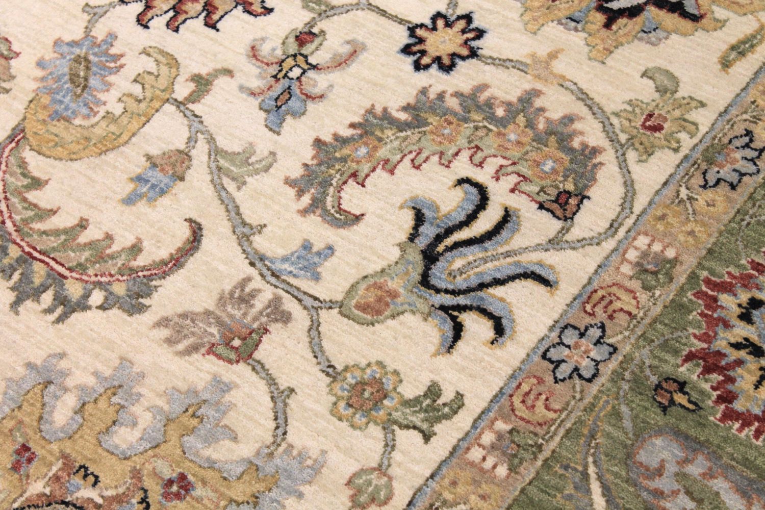 9x12 Traditional Hand Knotted Wool Area Rug - MR030356