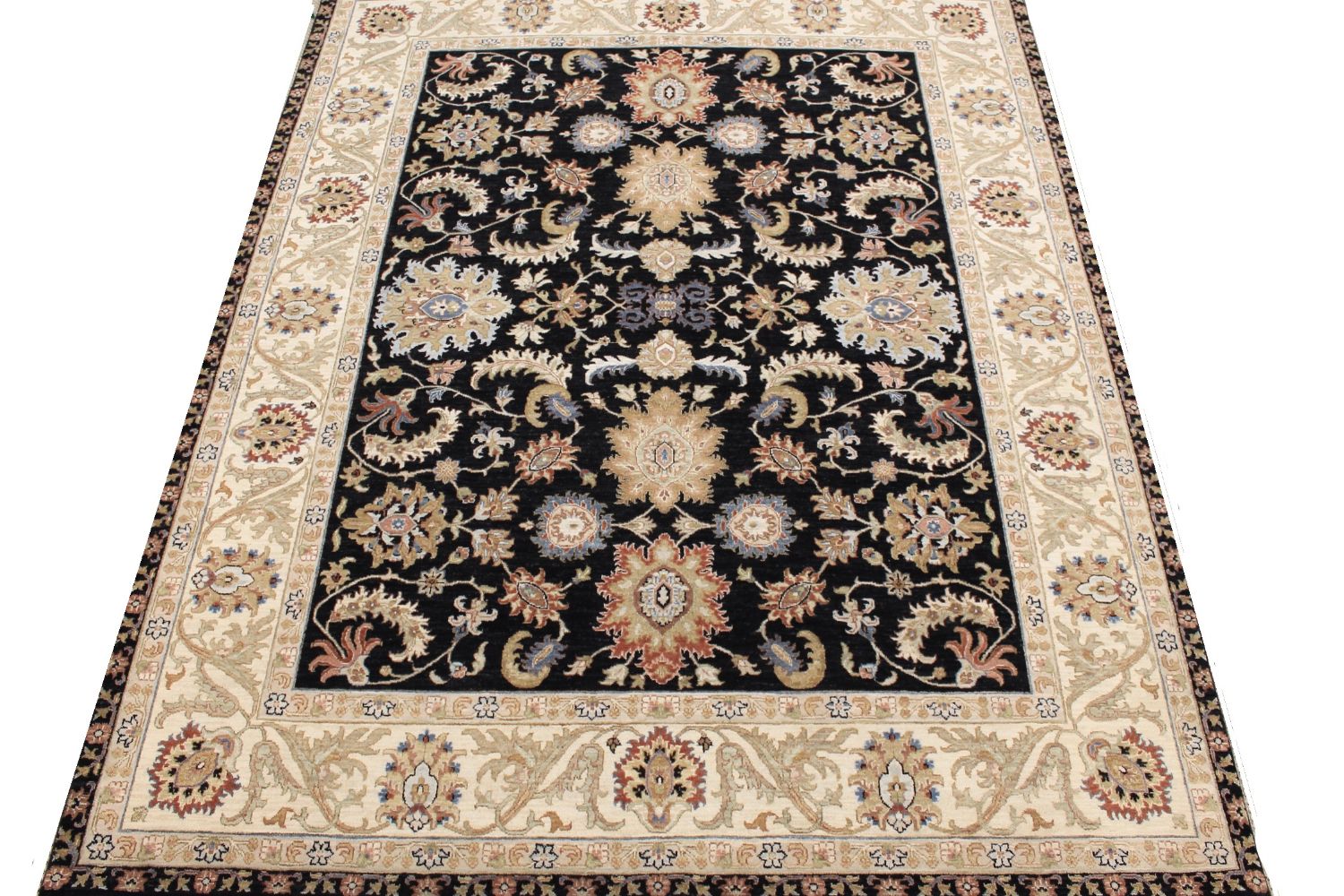 8x10 Traditional Hand Knotted Wool Area Rug - MR030360