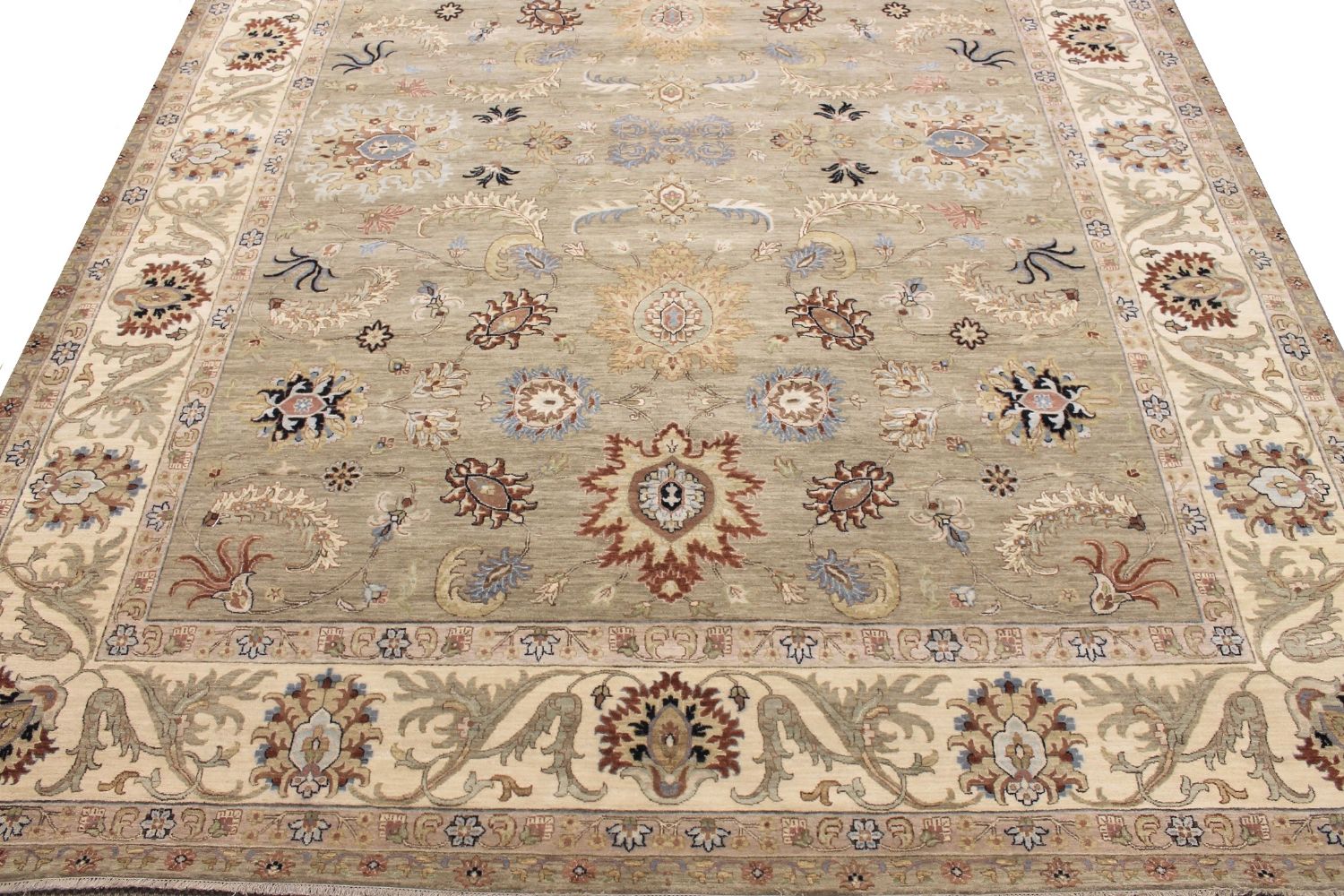 OVERSIZE Traditional Hand Knotted Wool Area Rug - MR030362