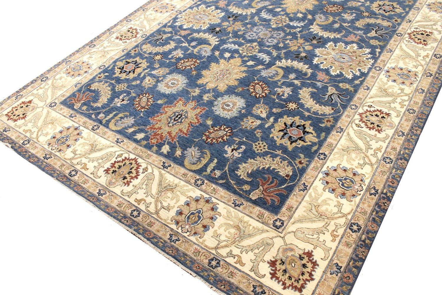 10x14 Traditional Hand Knotted Wool Area Rug - MR030371