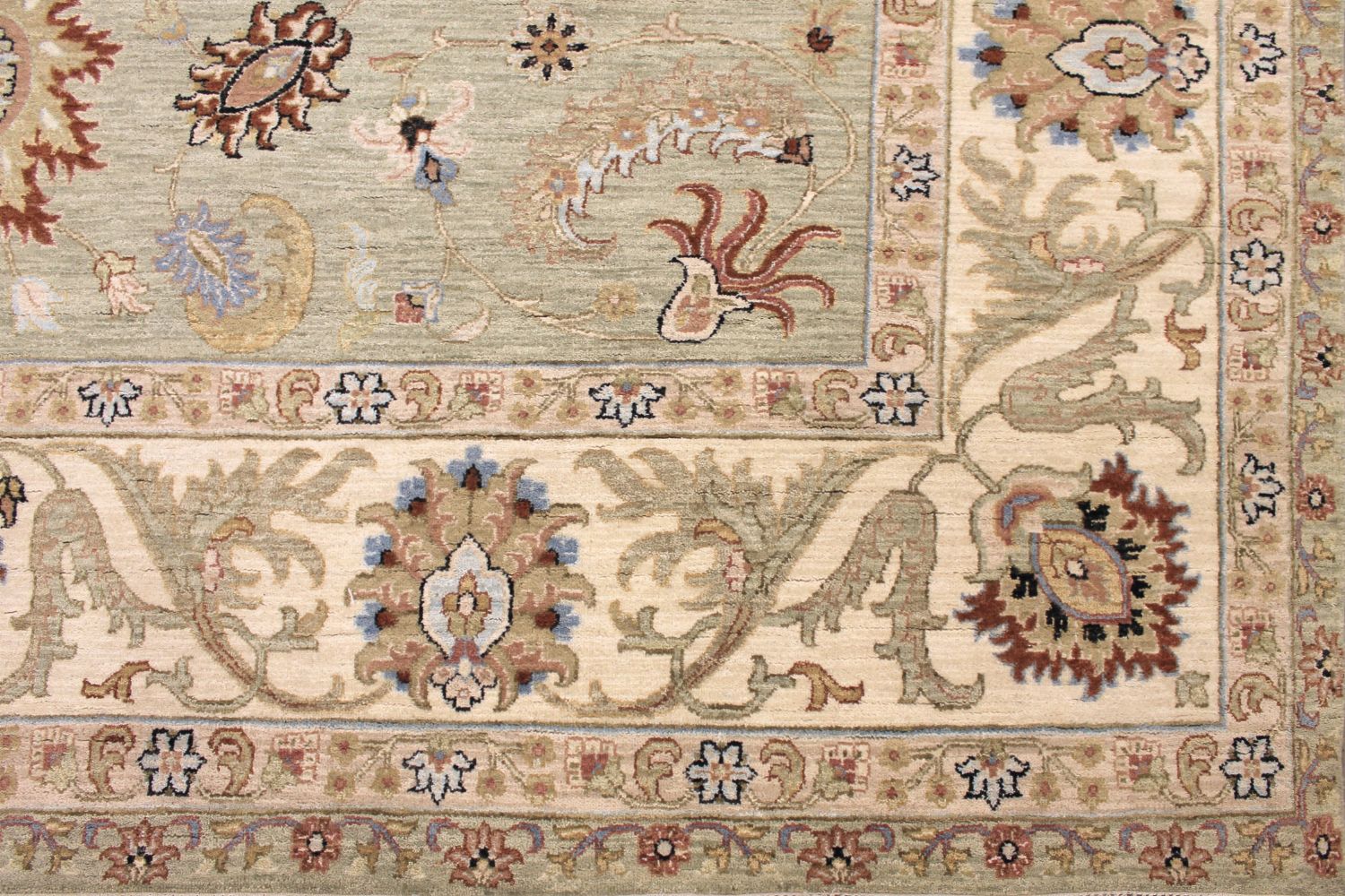 10x14 Traditional Hand Knotted Wool Area Rug - MR030373