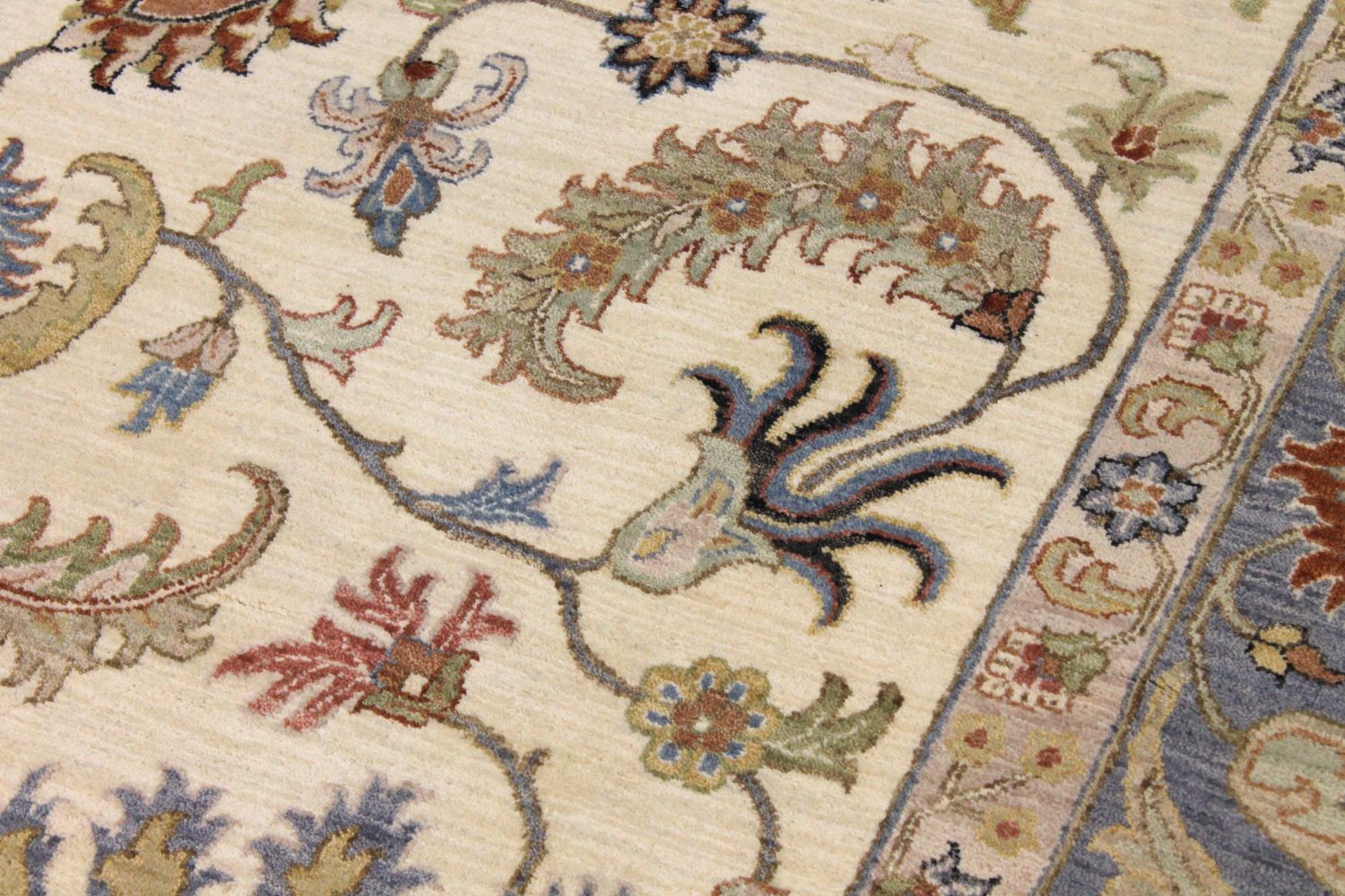 10x14 Traditional Hand Knotted Wool Area Rug - MR030374