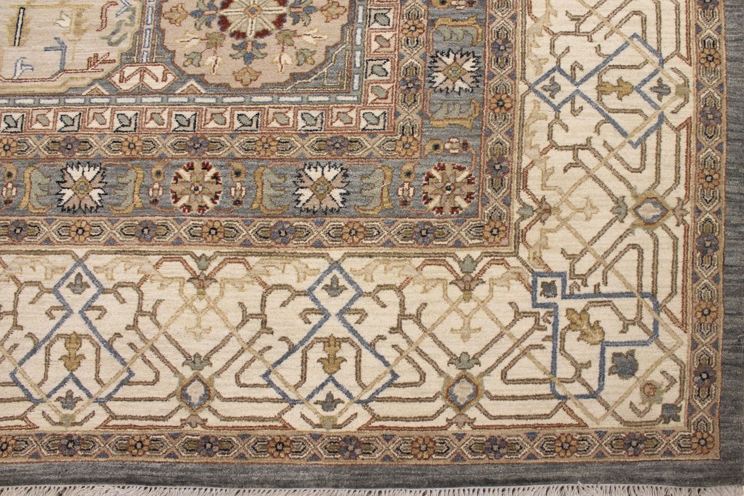 9x12 Traditional Hand Knotted Wool Area Rug - MR030375