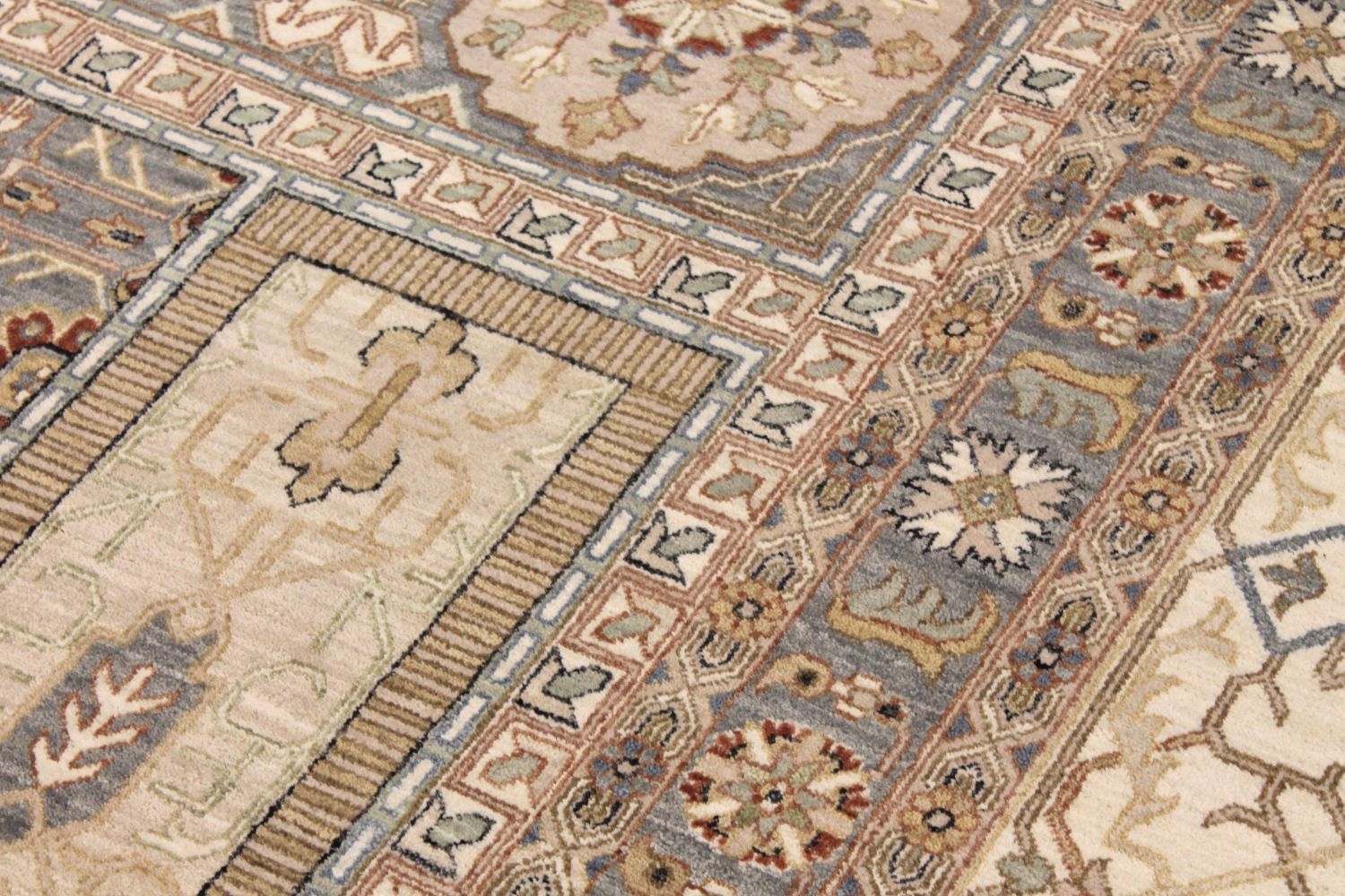 9x12 Traditional Hand Knotted Wool Area Rug - MR030375