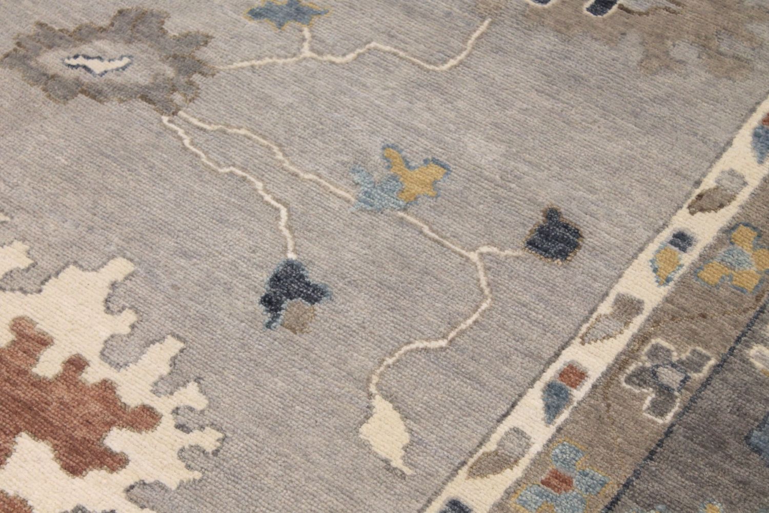 OVERSIZE Oushak Hand Knotted Wool Area Rug - MR30388