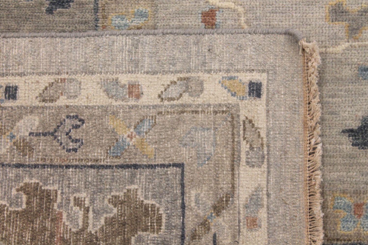 10x14 Oushak Hand Knotted Wool Area Rug - MR30389