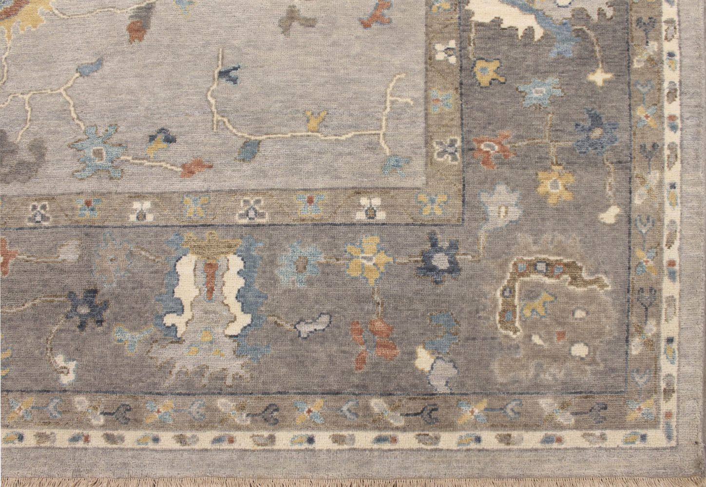 9x12 Oushak Hand Knotted Wool Area Rug - MR30390
