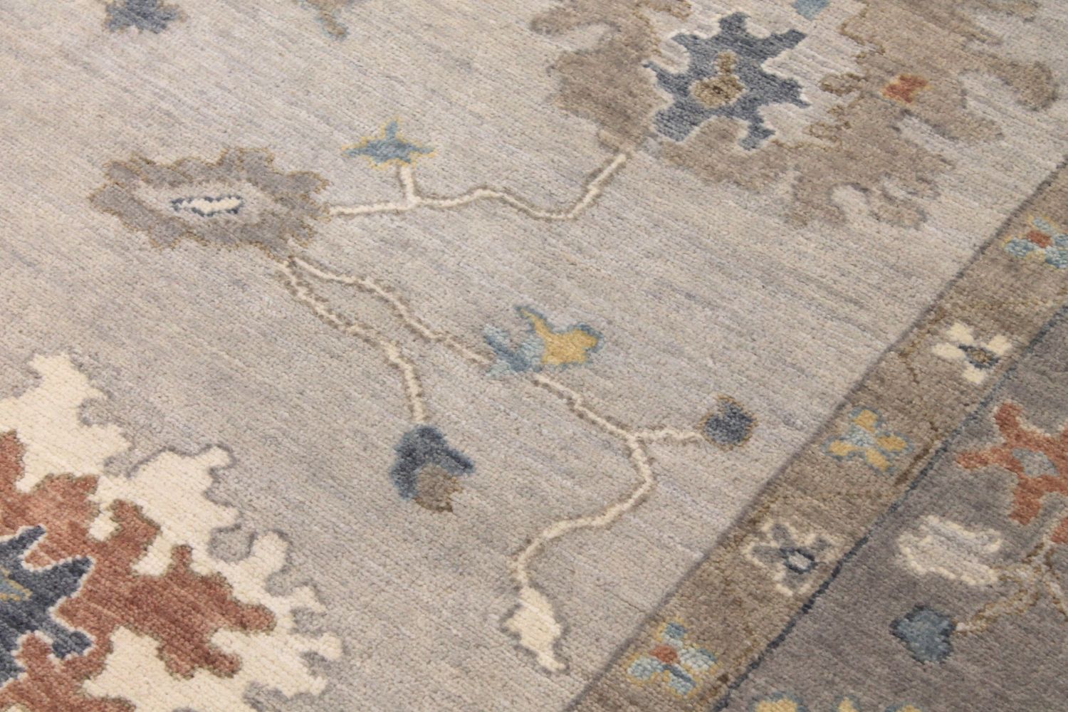 9x12 Oushak Hand Knotted Wool Area Rug - MR30390