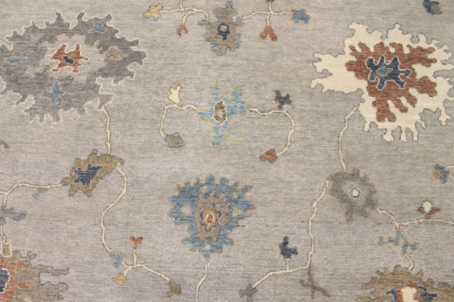 9x12 Oushak Hand Knotted Wool Area Rug - MR30391