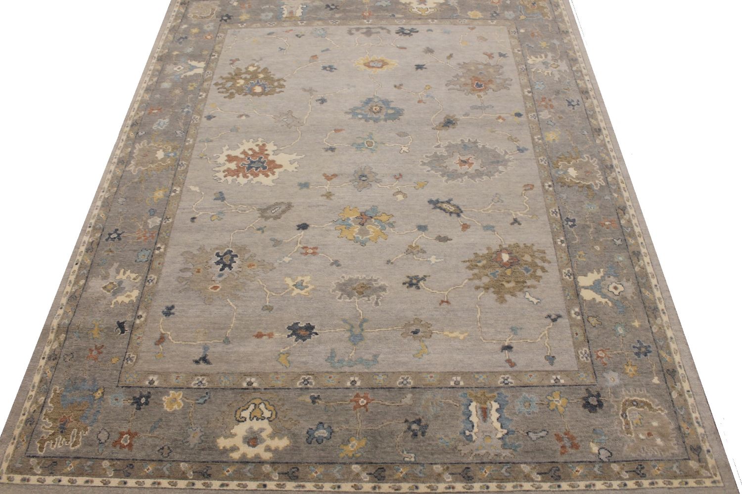  Oushak Hand Knotted Wool Area Rug - MR30392