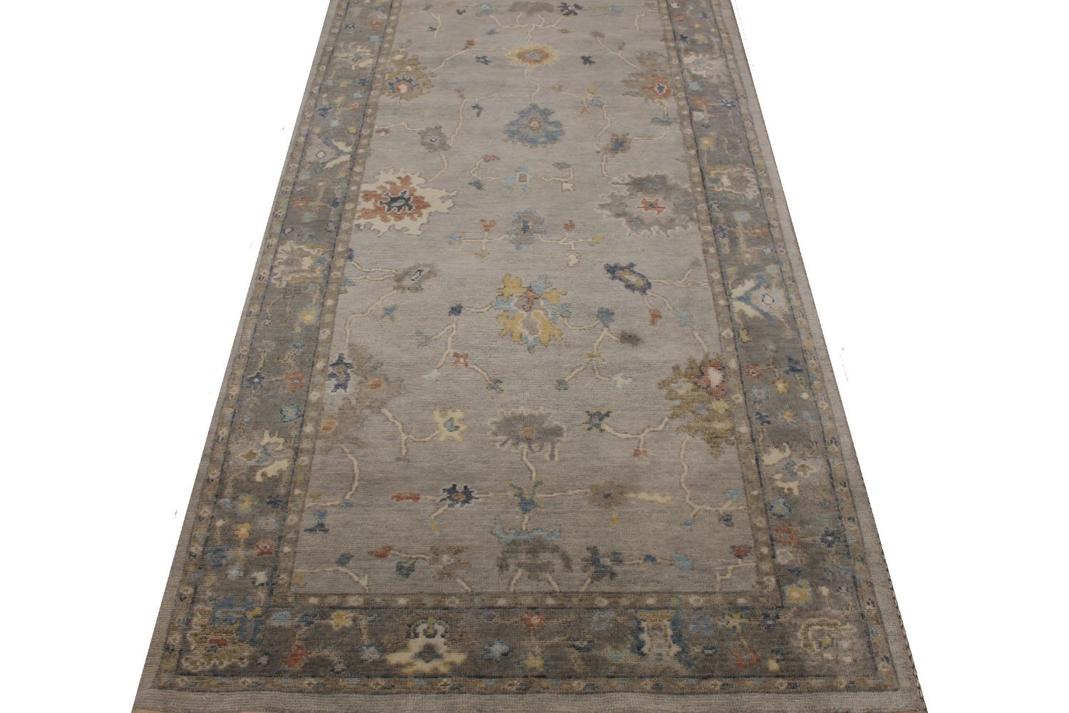 Wide Runner Oushak Hand Knotted Wool Area Rug - MR30394