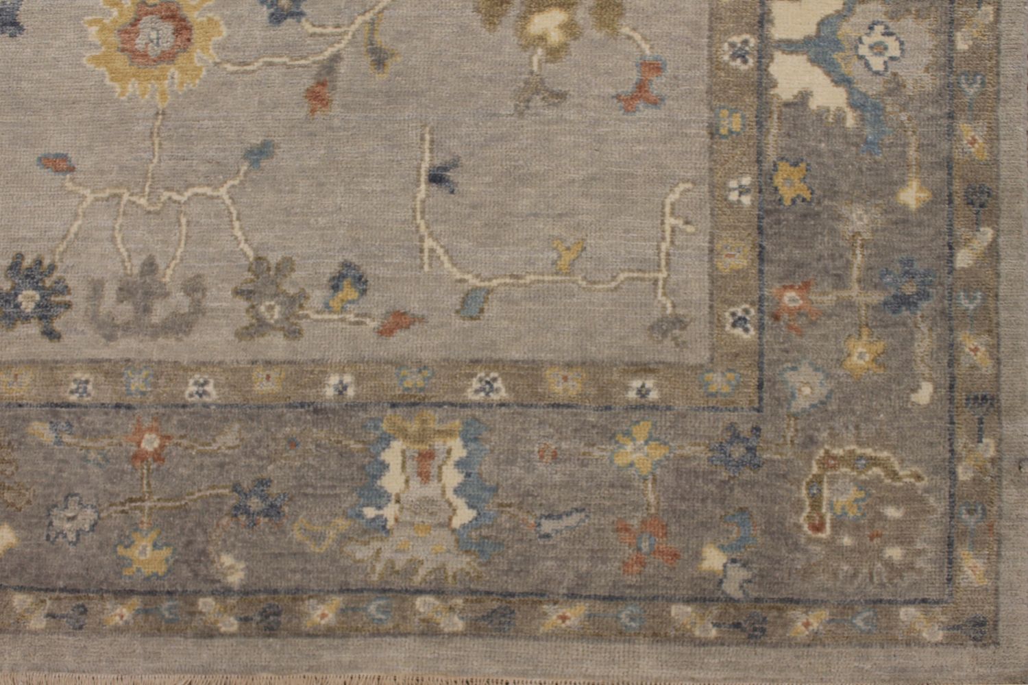 6x9 Oushak Hand Knotted Wool Area Rug - MR30396