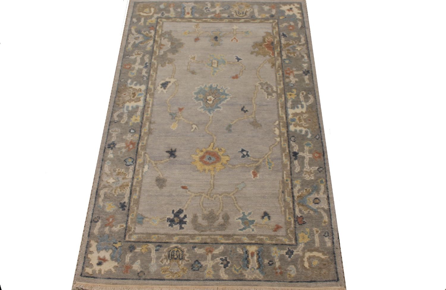 3x5 Oushak Hand Knotted Wool Area Rug - MR30397