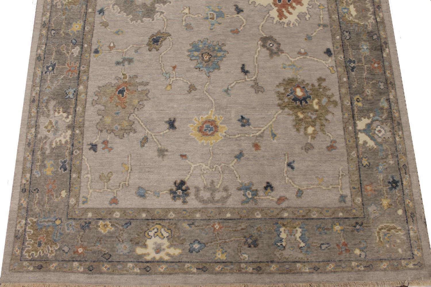 5x7/8 Oushak Hand Knotted Wool Area Rug - MR30399