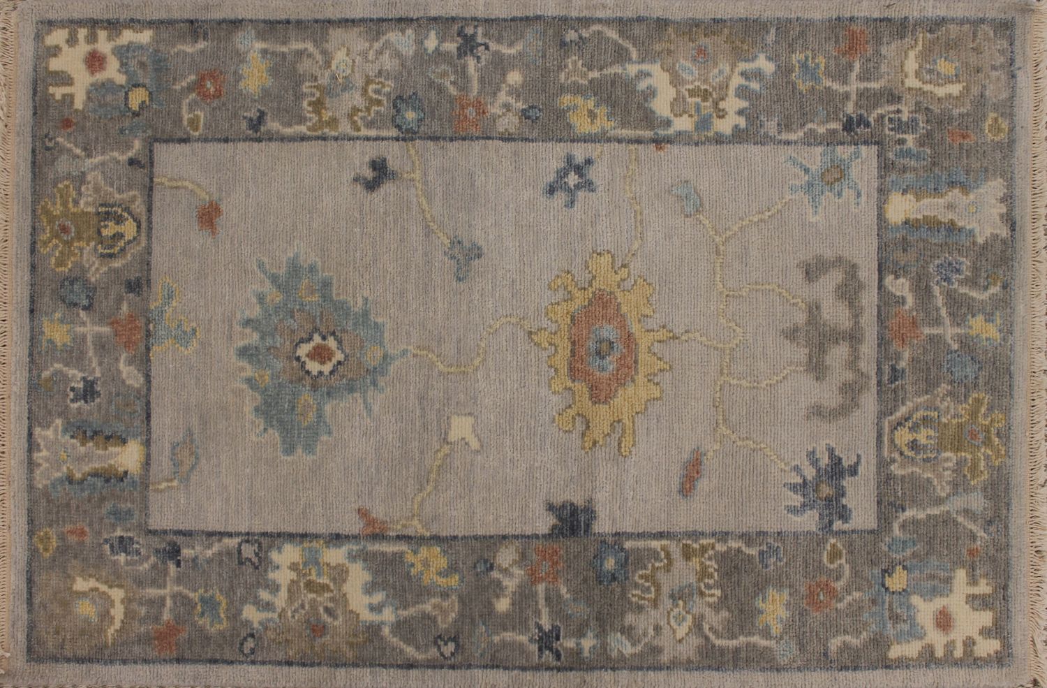 2X4 Oushak Hand Knotted Wool Area Rug - MR30400