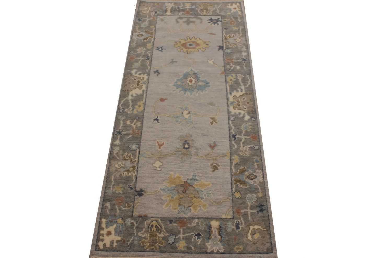 6 ft. Runner Oushak Hand Knotted Wool Area Rug - MR30403