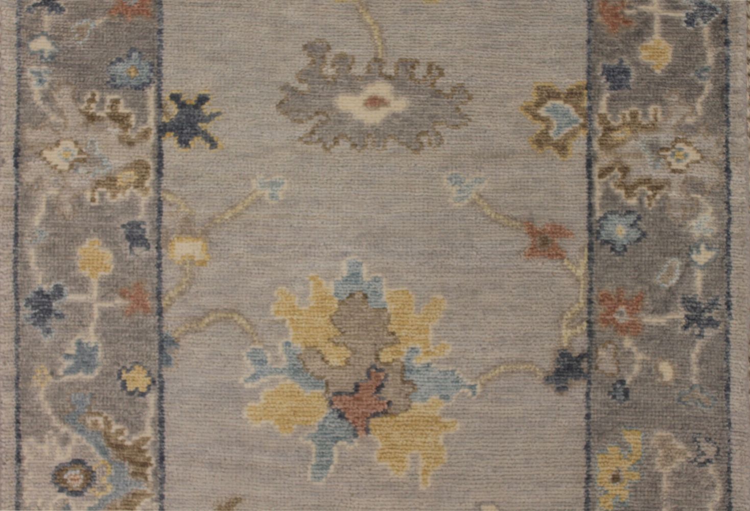 12 ft. Runner Oushak Hand Knotted Wool Area Rug - MR30404