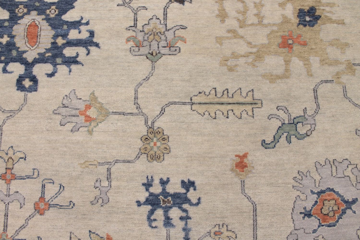 9x12 Oushak Hand Knotted Wool Area Rug - MR30405