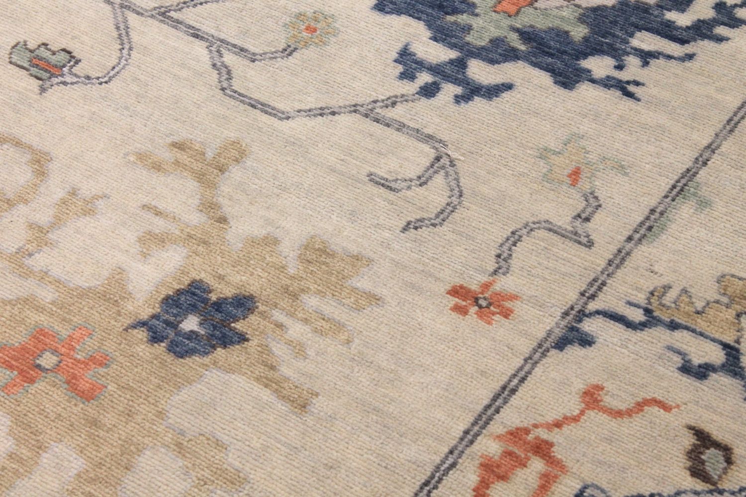 9x12 Oushak Hand Knotted Wool Area Rug - MR30405