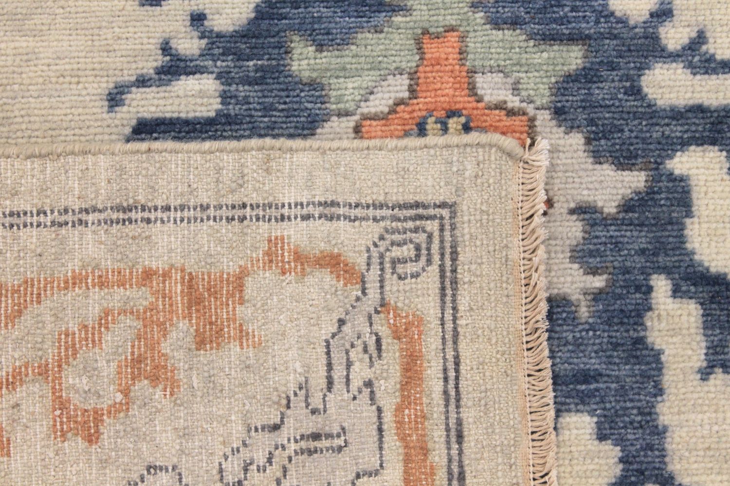9x12 Oushak Hand Knotted Wool Area Rug - MR30405