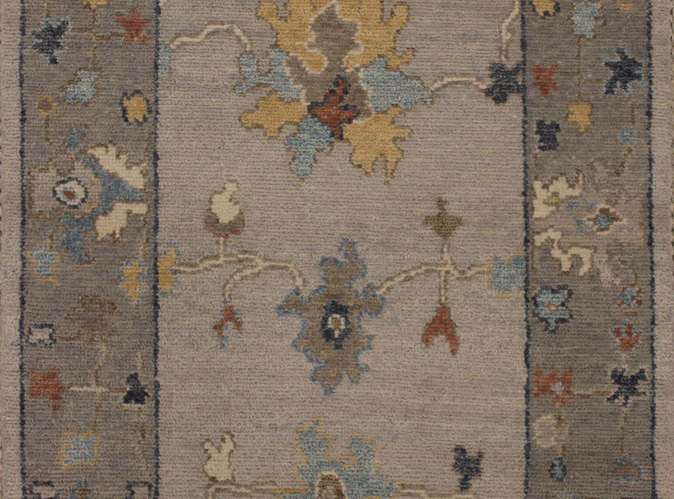 10 ft. Runner Oushak Hand Knotted Wool Area Rug - MR30406