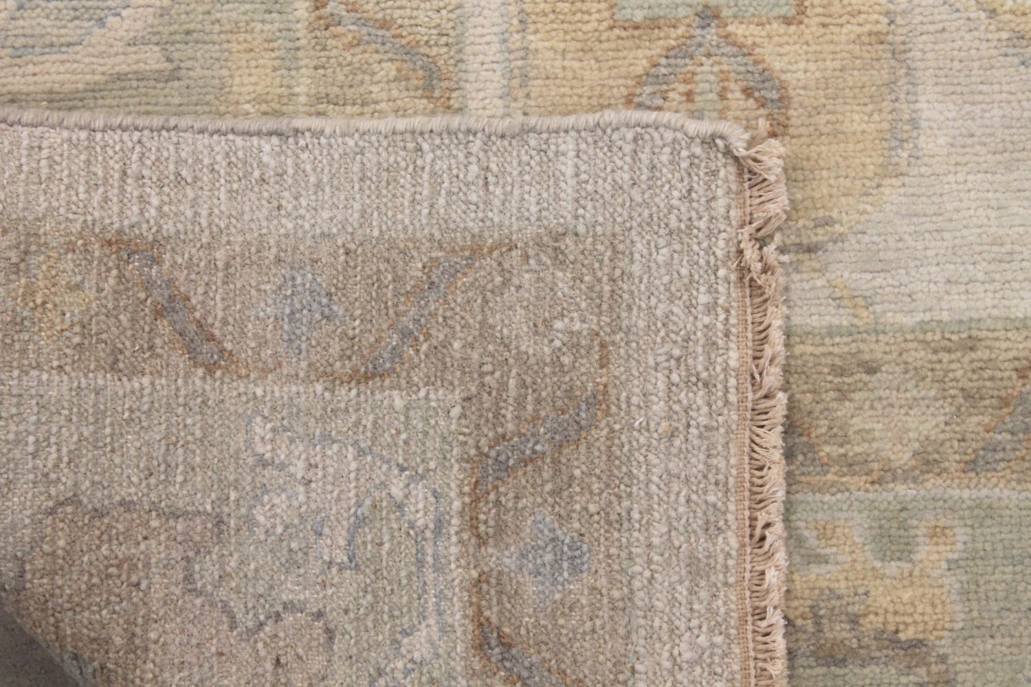 9x12 Oushak Hand Knotted Wool Area Rug - MR30411