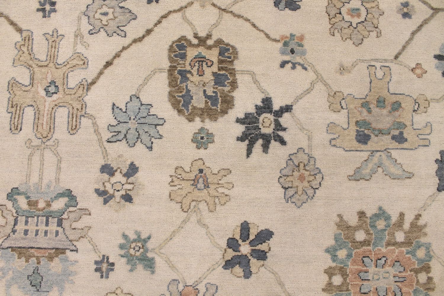 9x12 Oushak Hand Knotted Wool Area Rug - MR30412