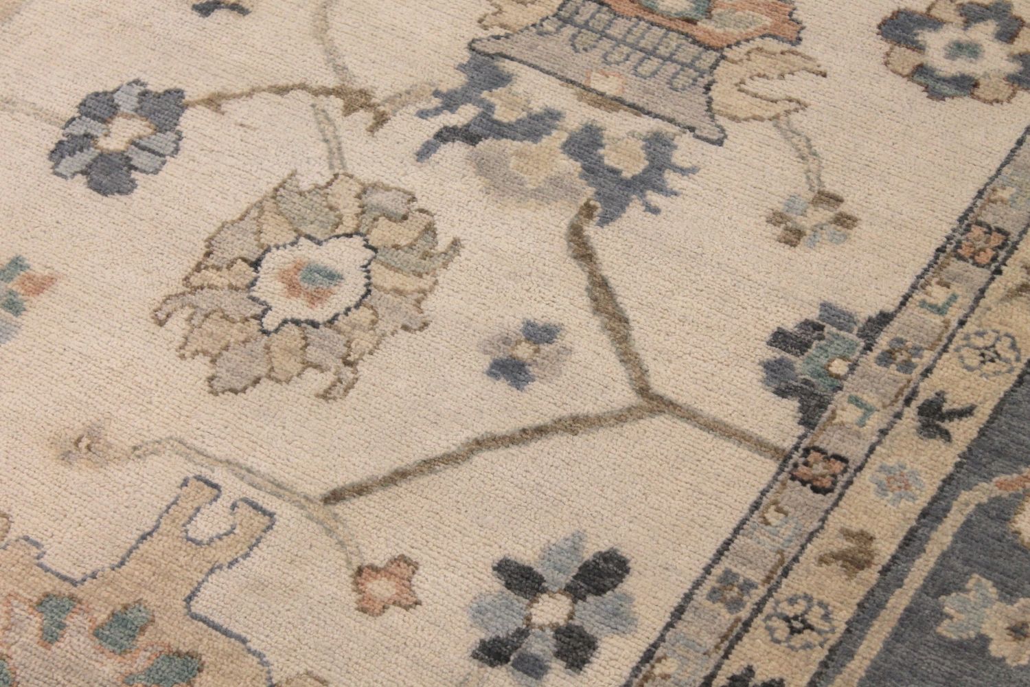 9x12 Oushak Hand Knotted Wool Area Rug - MR30412