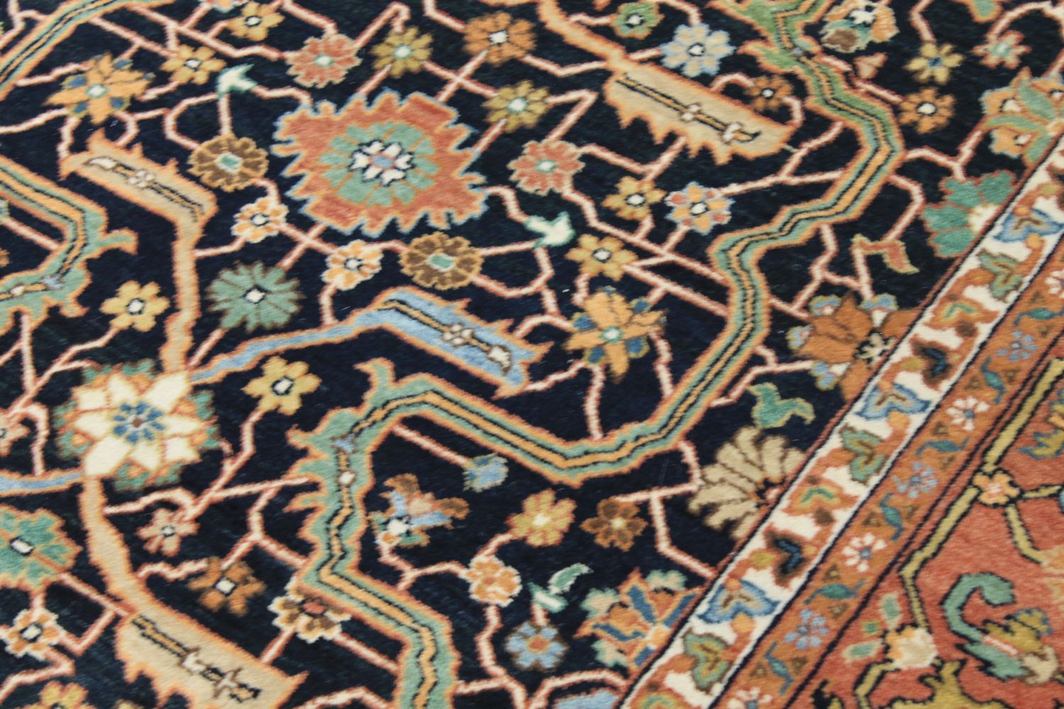 8x10 Heriz/Serapi Hand Knotted Wool Area Rug - MR30413