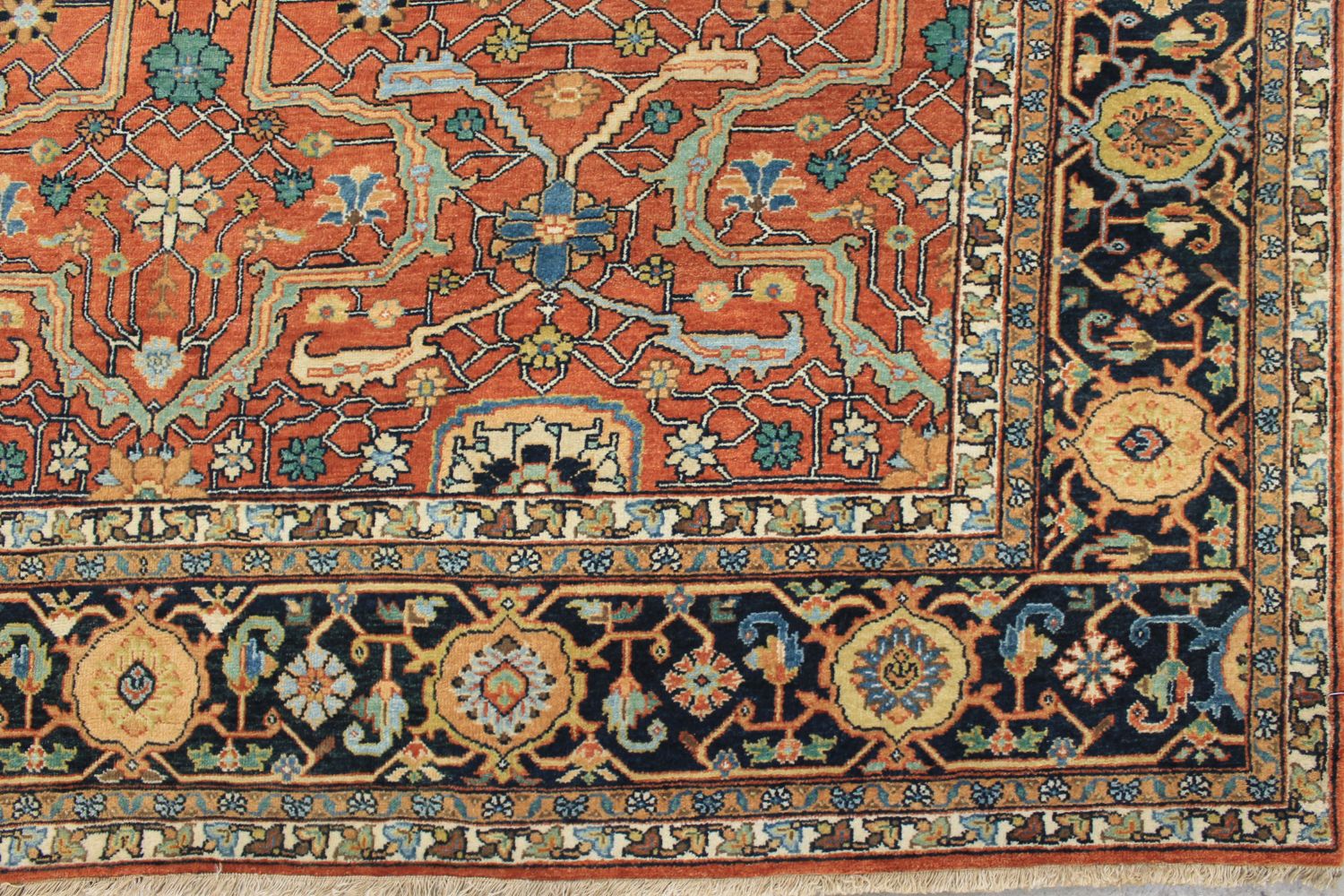 8x10 Heriz/Serapi Hand Knotted Wool Area Rug - MR30414