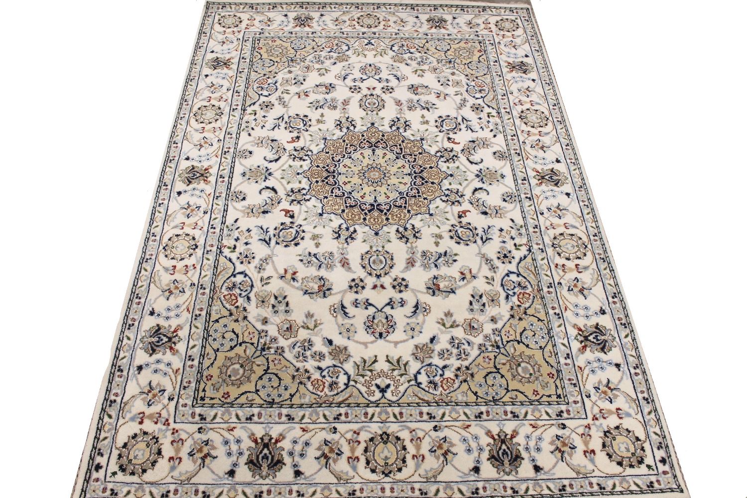 5x7/8 Traditional Hand Knotted Wool Area Rug - MR30417