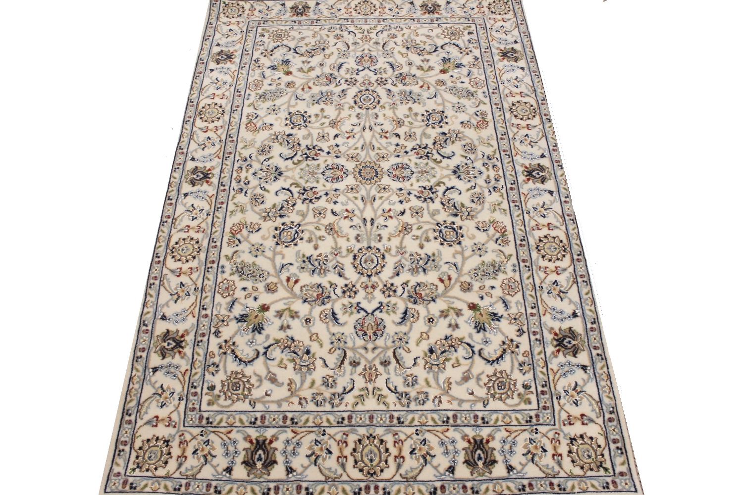 4x6 Traditional Hand Knotted Wool Area Rug - MR30419
